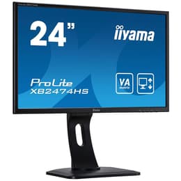 23" Iiyama ProLite PL2474H X2474HS-B2 1920 x 1080 LCD monitor Μαύρο