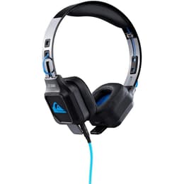 Quiksilver QS-1 studio Μειωτής θορύβου με καλώδιο Ακουστικά Μικρόφωνο - Μαύρο/Μπλε