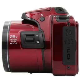 Συμπαγής Coolpix L810 - Κόκκινο + Nikon Nikkor 26X Wide Optical Zoom ED VR 22.5-585mm f/3.1-5.9 f/3.1-5.9