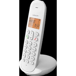 DECT Sans fil Iloa 150 Solo Mains libres Blanc Logicom Σταθερό τηλέφωνο