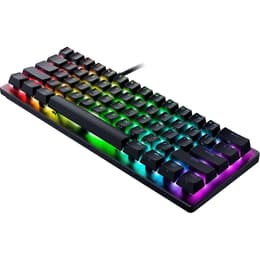 Razer Πληκτρολόγιο AZERTY Γαλλικό Πληκτρολόγιο με φωτιζόμενα πλήκτρα Huntsman V3 Pro Mini