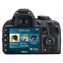 Reflex D3100 - Μαύρο + Nikon AF-S DX Nikkor 18-55 mm f/3.5-5.6G VR f/3.5-5.6G