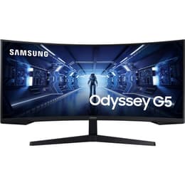 34" Samsung LC34G55TWWPXEN 3440 x 1440 LCD monitor Μαύρο