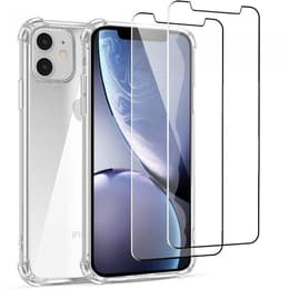 Προστατευτικό iPhone 11 2 οθόνης - TPU - Διαφανές
