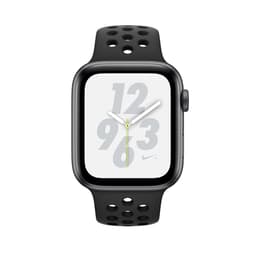 Apple Watch (Series 4) 2018 GPS 44mm - Αλουμίνιο Space Gray - Αθλητισμος Εμφανισεις Nike Ανθρακίτης/Μαύρο