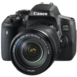 Reflex EOS 750D - Μαύρο + Canon Zoom EF-S 18-135mm f/3.5-5.6 IS STM f/3.5-5.6