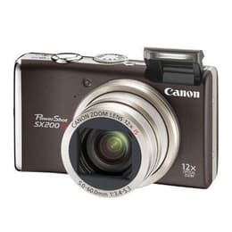Συμπαγής PowerShot SX200 IS - Καφέ + Canon Canon Zoom Lens 28-336 mm f/3.4-5.3 f/3.4-5.3
