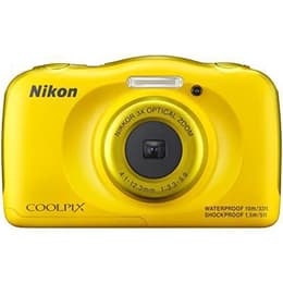 Συμπαγής Coolpix S33 - Κίτρινο + Nikon Nikkor 3x Wide Optical Zoom 30-90mm f/3.3-5.9 f/3.3-5.9