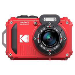Συμπαγής - Kodak PixPro WPZ2 Μαύρο/Κόκκινο + φακού Kodak Zoom Optique x4 27-108mm f/3.0-6.6