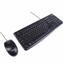 Logitech Πληκτρολόγιο QWERTY Ρωσικά MK120