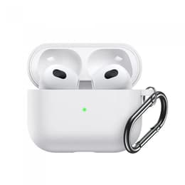 Προστατευτική θήκη AirPods 3 - Σιλικόνη - Άσπρο
