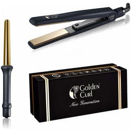 Golden Curl The Double Gold Set Duo - Μαύρο Ισιωτική μαλλιών