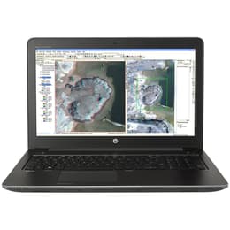 HP ZBook 15 G3 15" (2015) - Core i7-6820HQ - 16GB - SSD 256 Gb QWERTY - Αγγλικά