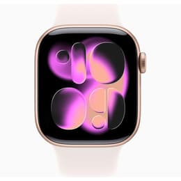 Apple Watch Series 11 (2025) GPS + Cellular 42 mm - Τιτάνιο Χρυσό