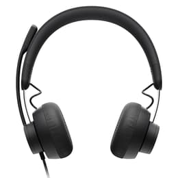 Logitech Zone Wired Μειωτής θορύβου καλωδιωμένο Ακουστικά Μικρόφωνο - Μαύρο