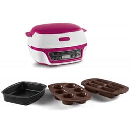 Φουρνάκι Ρομπότ Tefal Cake factory KD801811 L -Άσπρο/Ροζ