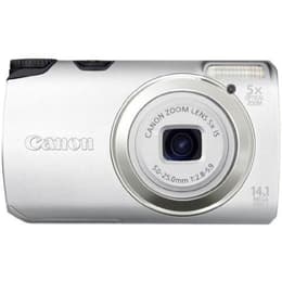Συμπαγής PowerShot A3200 IS - Ασημί + Canon Zoom Lens 5x IS 28-140mm f/2.8-5.9 f/2.8-5.9