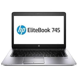 Hp EliteBook 745 G2 14"(2014) - A8 Pro-7150B - 8GB - SSD 256 Gb QWERTY - Σουηδικό