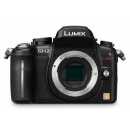 Κάμερα Reflex Panasonic Lumix DMC-GH2 Μόνο ο σκελετός - Μαύρο