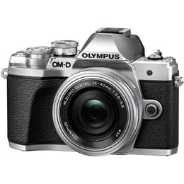 OM-D E-M10 II - Μαύρο/Ασημί + Olympus M.Zuiko Digital 14-42mm 1:3.5-5.6 II R + M.Zuiko Digital ED 40-150mm F4-5.6 R f/3.5-5.6 + f/4-5.6