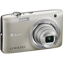 Συμπαγής CoolPix S2800 - Γκρι + Nikon Nikkor 5X Wide Optical Zoom 26-130mm f/3.2-6.5 f/3.2-6.5