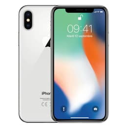 iPhone X 64GB - Ασημί - Ξεκλείδωτο