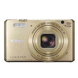 Συμπαγής Coolpix S7000 - Χρυσό + Nikkor Nikkor 20x Optical Zoom 25-500 mm f/3.4-6.5 f/3.4-6.5