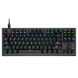 Corsair Πληκτρολόγιο QWERTY Πληκτρολόγιο με φωτιζόμενα πλήκτρα K60 PRO RGB TKL