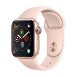 Apple Watch (Series 4) 2018 GPS 40mm - Αλουμίνιο Χρυσό - Αθλητικό λουράκι Ροζ
