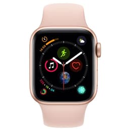 Apple Watch (Series 4) 2018 GPS 40mm - Αλουμίνιο Χρυσό - Αθλητικό λουράκι Ροζ