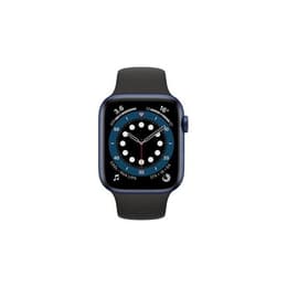 Apple Watch (Series 6) 2020 GPS 40mm - Αλουμίνιο Μπλε - Sport band Μαύρο