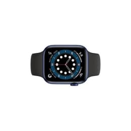 Apple Watch (Series 6) 2020 GPS 40mm - Αλουμίνιο Μπλε - Sport band Μαύρο