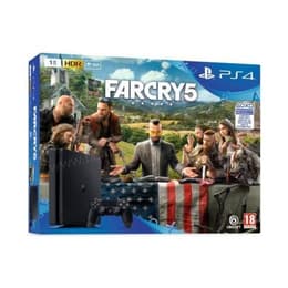 PlayStation 4 Slim 500GB - Μαύρο + Far Cry 5