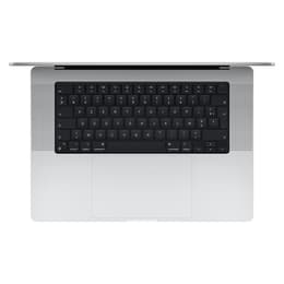 MacBook Pro 16" (2021) - Apple M1 Max 10‑core CPU καιGPU 32-Core - 64GB RAM - SSD 512GB - Πρότυπο - AZERTY - Γαλλικό