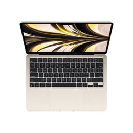 MacBook Air 13" (2022) - Apple M2 8‑core CPU καιGPU 8-Core - 16GB RAM - SSD 256GB - Πρότυπο - QWERTY - Αγγλικά