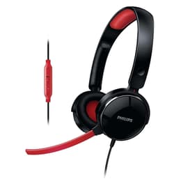 Philips SHG7210/10 gaming με καλώδιο Ακουστικά Μικρόφωνο - Μαύρο/Κόκκινο