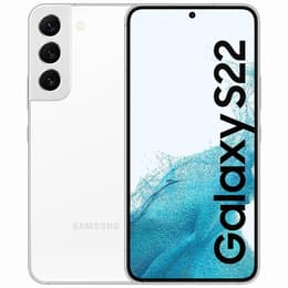 Galaxy S22 5G 128GB - Άσπρο - Ξεκλείδωτο - Dual-SIM