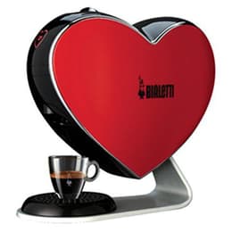 Καφετιέρα Espresso με κάψουλες Συμβατό με Nespresso Bialetti CUORE CF 80 R 0,6000L - Κόκκινο/Μαύρο