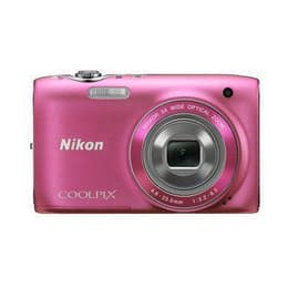 Συμπαγής Coolpix S3100 - Ροζ + Nikon Nikkor Wide Optical Zoom 26-130 mm f/3.2-6.5 f/3.2-6.5