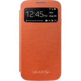 Προστατευτικό Galaxy S4 - Πλαστικό - Πορτοκαλί