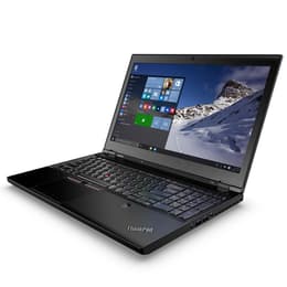 Lenovo ThinkPad P50 15" (2015) - Core i7-6820HQ - 32GB - SSD 256 Gb QWERTY - Αγγλικά