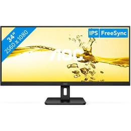 34" Aoc Q34E2A 2560 x 1080 LCD monitor Μαύρο
