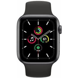 Apple Watch (Series SE) 2020 GPS + Cellular 44mm - Αλουμίνιο Space Gray - Αθλητισμός Μαύρο