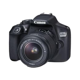 Reflex EOS 1300D - Μαύρο + Canon Canon EF-S 18-55 mm f/3.5-5.6 IS STM + Canon EF-S 55-250 mm f/4-5.6 IS STM f/3.5-5.6 + f/4-5.6