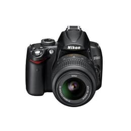 Reflex D5000 - Μαύρο + Canon AF-S DX Nikkor 18-55mm f/3.5-5.6G VR II + AF-S DX Nikkor 55-200mm f/4-5.6G ED f/3.5-5.6 + f/4-5.6