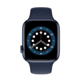 Apple Watch (Series 7) 2021 GPS 41mm - Αλουμίνιο Μαύρο - Sport band Μπλε