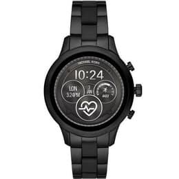 Michael Kors Ρολόγια Runway Stainless Steel Gen 4 DW7M1 Παρακολούθηση καρδιακού ρυθμού GPS - Μαύρο
