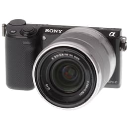 Υβριδική Alpha NEX-5R - Μαύρο + Sony Sony E 18-55 mm f/3.5-5.6 f/3.5-5.6