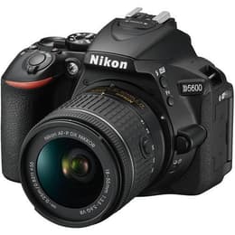 Reflex D5600 - Μαύρο + Nikon AF-P DX Nikkor 18-55mm f/3.5-5.6G VR f/3.5-5.6