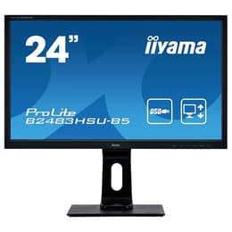 24" Iiyama Prolite B2483HSU 1920 x 1080 LED monitor Μαύρο